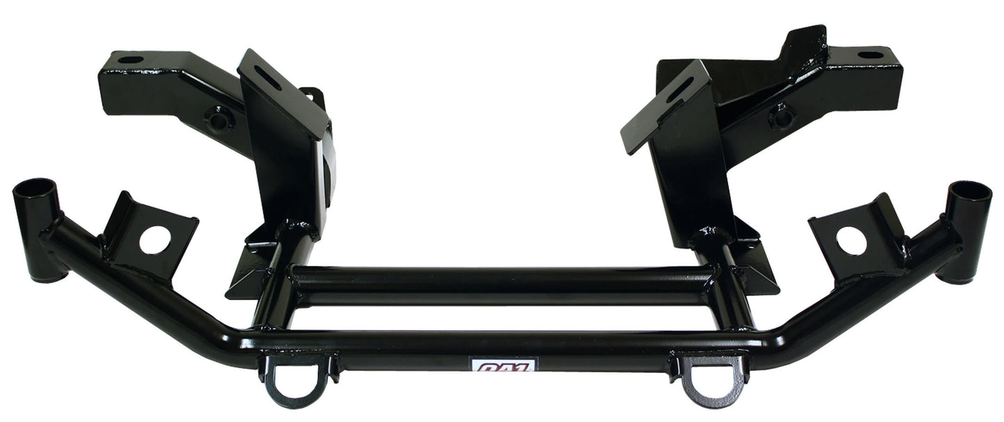 Qa1 K-Member - Tubular - Improved Header Clearance - Designed for Small / Big Block Mounts - Steel - Black Powder Coat