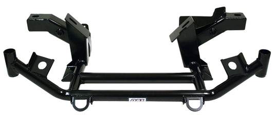 Qa1 K-Member - Tubular - Improved Header Clearance - Designed for Small / Big Block Mounts - Steel - Black Powder Coat