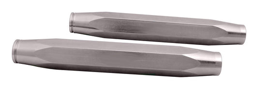 Qa1 Tie Rod Sleeve - 9/16-18 in Female Thread - 8 in Long - Hex Tube - Steel - Zinc Oxide - Mopar A-Body / B-Body /