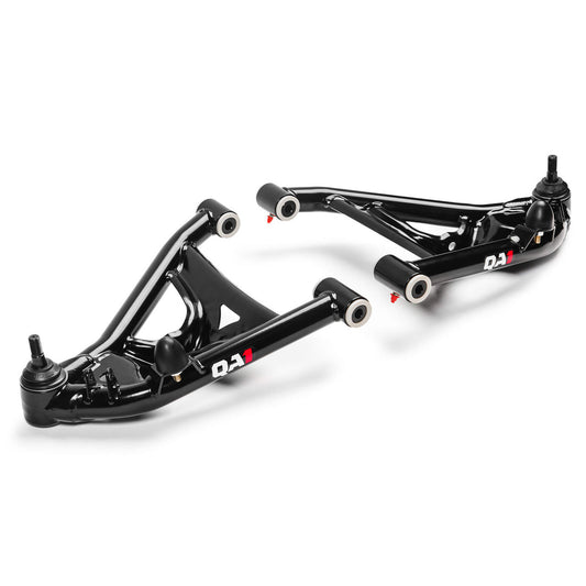 Qa1 Control Arms - Pro Touring - Tubular - Lower - Steel - Black Powder Coat - GM F-Body 1982-92 - Pair