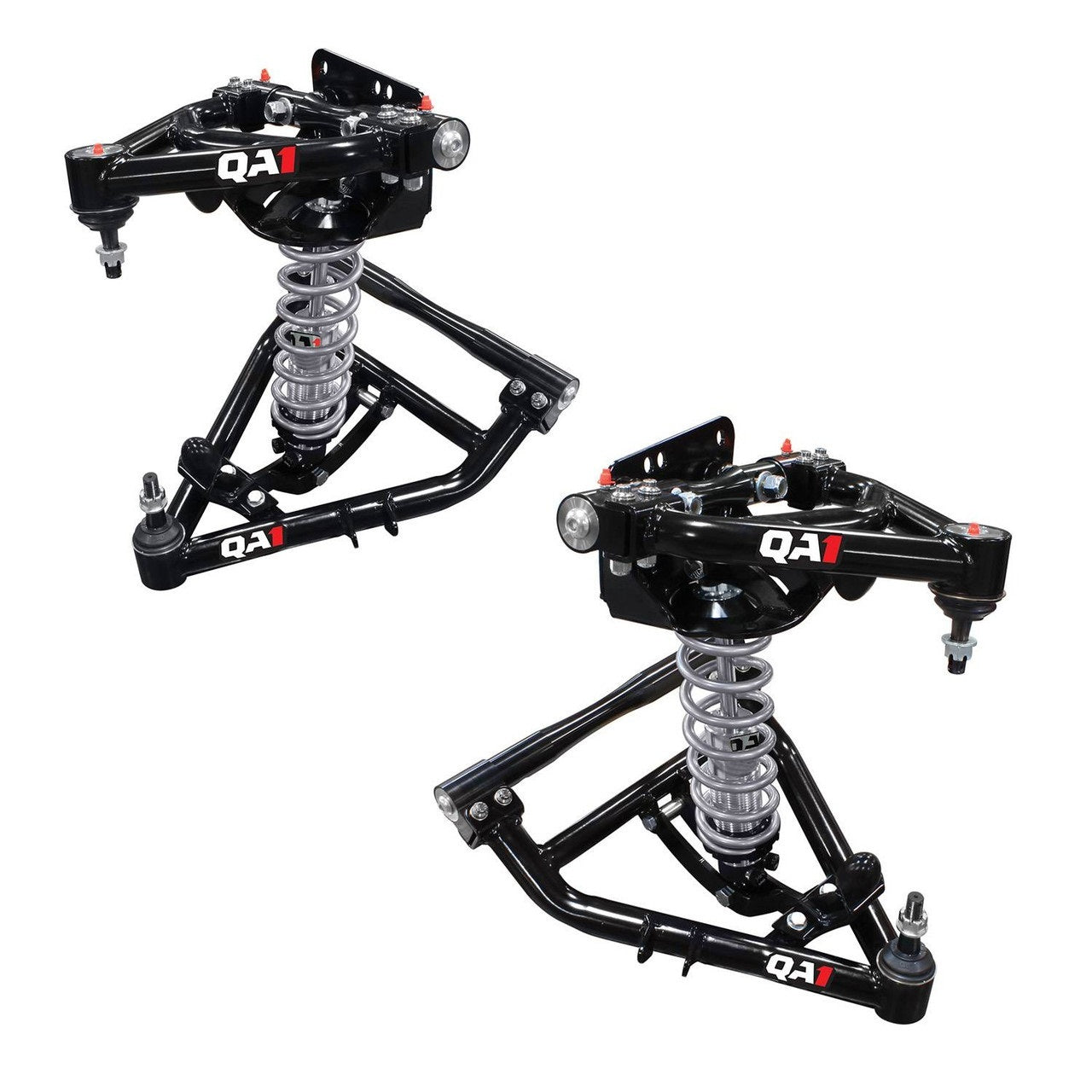 Qa1 Front Suspension Kit - Double Adjustable - Brackets / Control Arms / Hardware / Shocks / Springs / U-Bolt Kit -