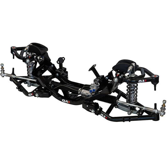 Qa1 Front Suspension Kit - Double Adjustable - 750 lb/in Spring Rate - Brackets / Control Arms / Steering Rack /