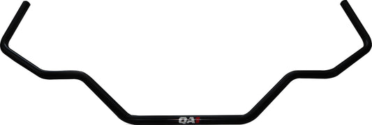 Qa1 Sway Bar - Rear - 1 in Diameter - Polyurethane Bushings - Chromoly - Black Powder Coat - GM B-Body 1965-70 - Each