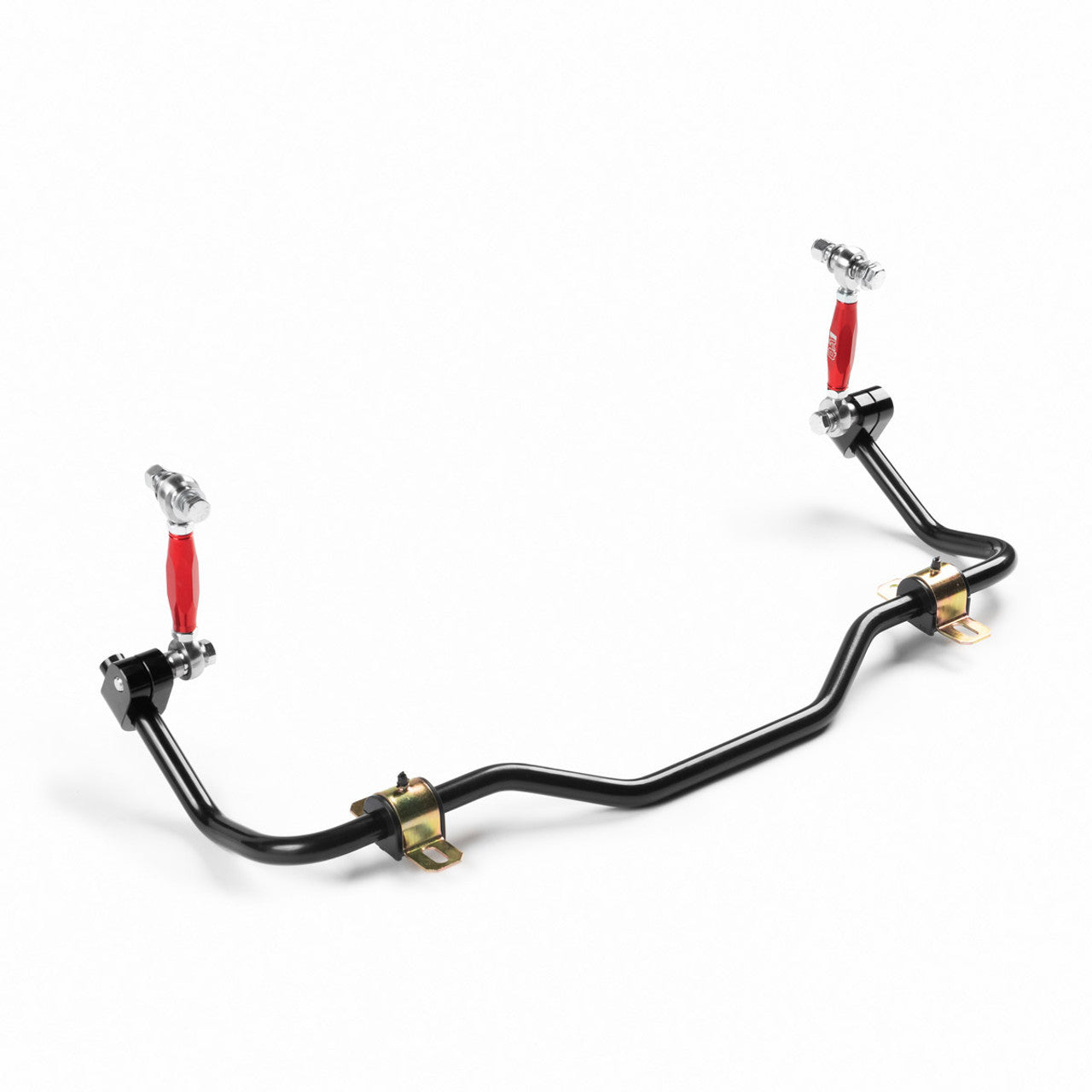 Qa1 Sway Bar - Rear - 0.875 in Diameter - End Links / Hardware / Greasable Polyurethane Bushings - Chromoly - Black