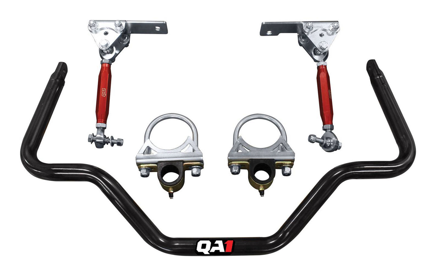Qa1 Sway Bar - Rear - 1.25 in Diameter - Brackets / End Links / Hardware / Greasable Polyurethane Bushings - Chromoly