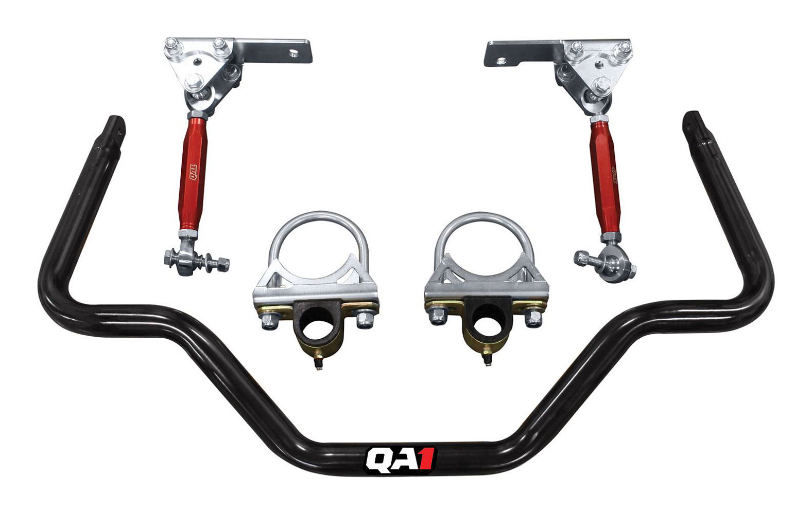 Qa1 Sway Bar - Rear - 1.25 in Diameter - Brackets / End Links / Hardware / Greasable Polyurethane Bushings - Chromoly
