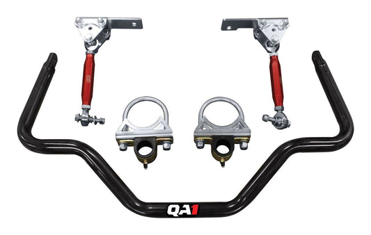 Qa1 Sway Bar - Rear - 1.25 in Diameter - Brackets / End Links / Hardware / Greasable Polyurethane Bushings - Chromoly