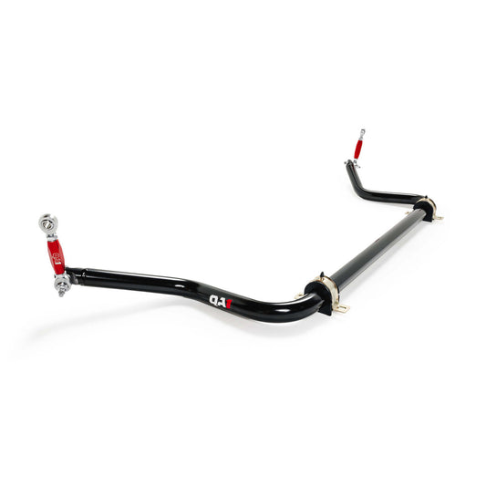 Qa1 Sway Bar - Front - 1.5 in Diameter - Brackets / End Links / Greasable Polyurethane Bushings - Steel - Black Powder