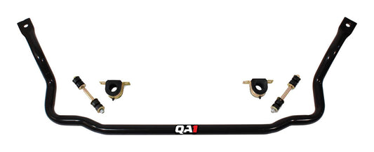 Qa1 Sway Bar - Front - 1.375 in Diameter - End Links / Hardware / Greasable Polyurethane Bushings - Chromoly - Black