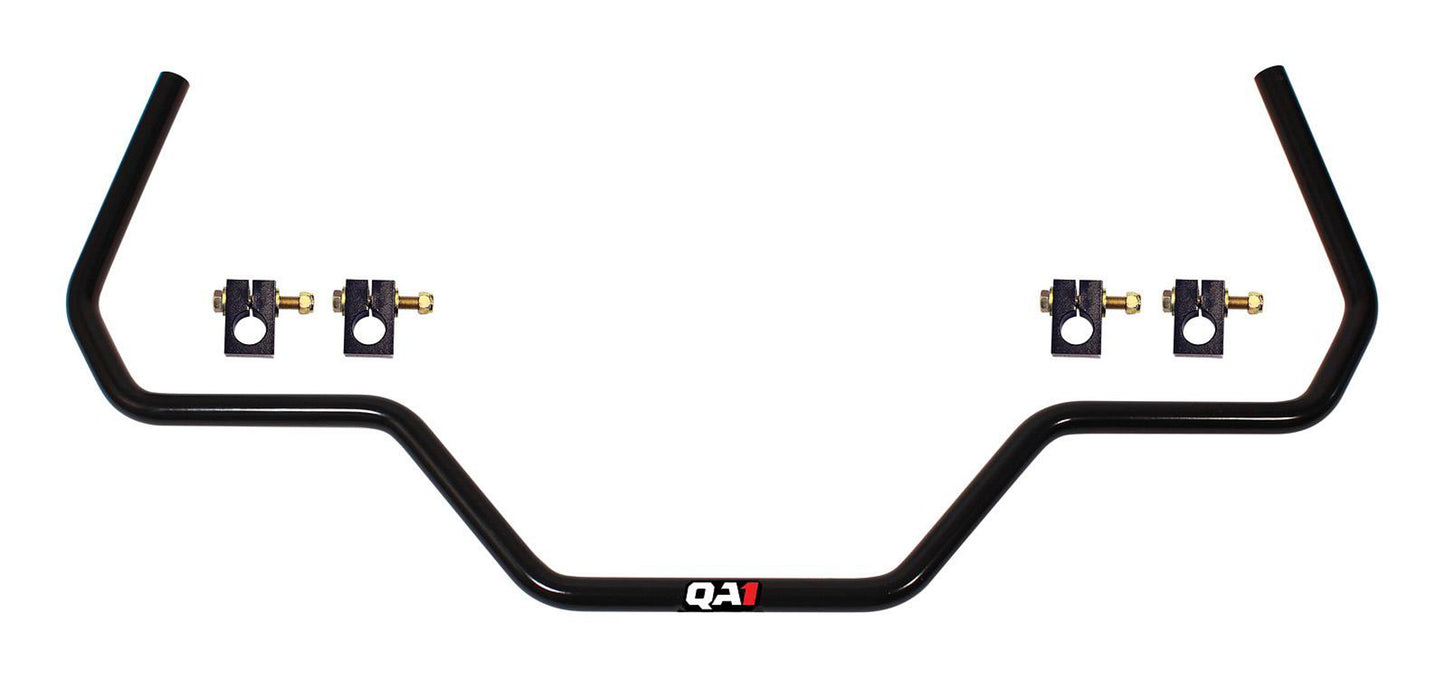 Qa1 Sway Bar - Rear - 1 in Diameter - Mounts Included - Steel - Black Powder Coat - GM A-Body / G-Body 1978-88 - Each