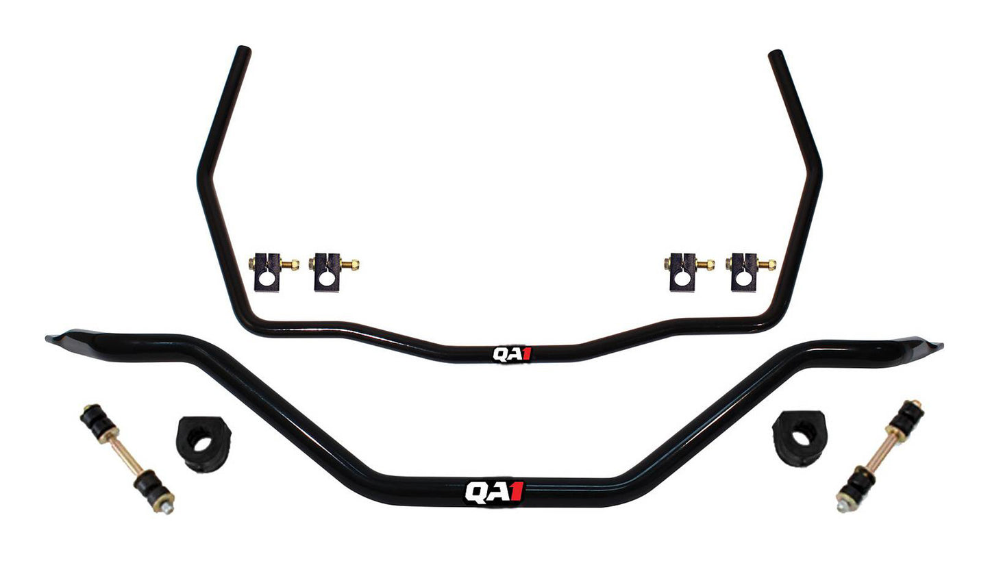 Qa1 Sway Bar - Front / Rear - 1.25 in Diameter Front - 1 in Diameter Rear - Brackets / End Links / Hardware /