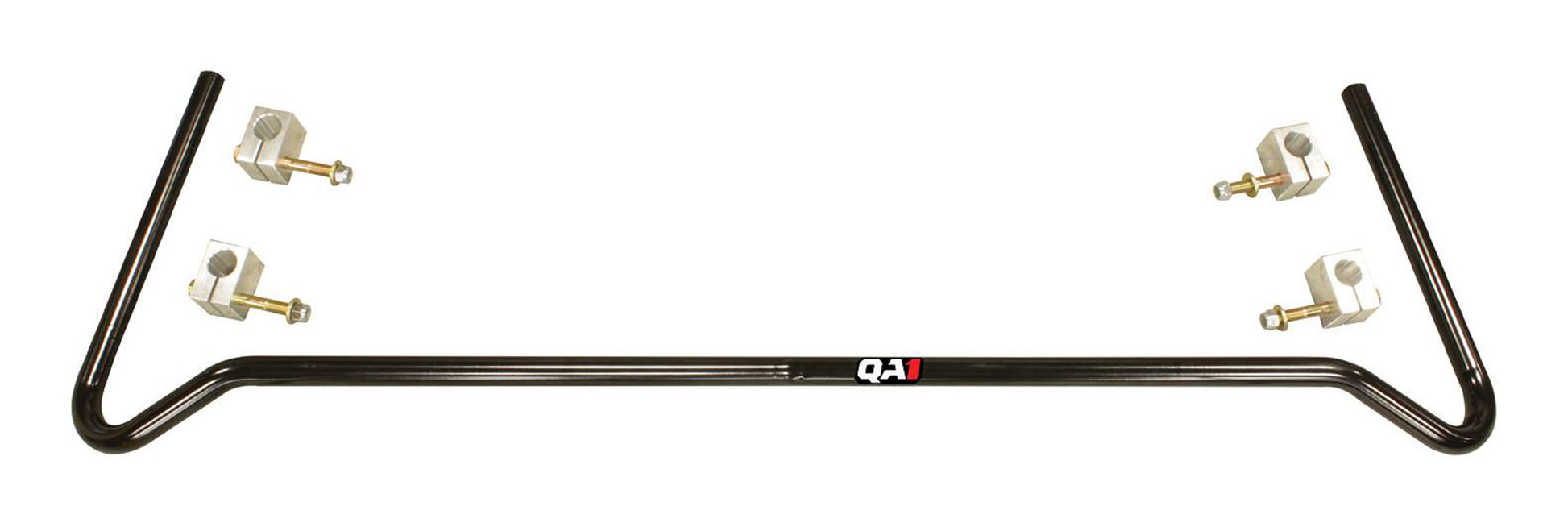 Qa1 Sway Bar - Rear - 1 in Diameter - Hardware - Chromoly - Black Powder Coat - GM A-Body 1973-77 / GM B-Body 1977-96