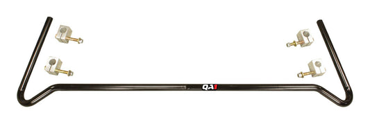 Qa1 Sway Bar - Rear - 1 in Diameter - Hardware - Chromoly - Black Powder Coat - GM A-Body 1973-77 / GM B-Body 1977-96