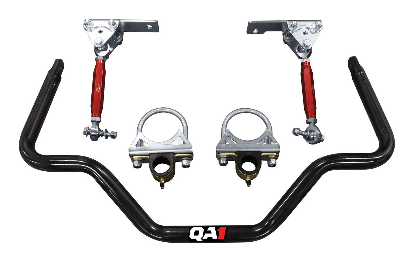 Qa1 Sway Bar - Rear - 1.25 in Diameter - Brackets / End Links / Hardware / Greasable Polyurethane Bushings - Chromoly