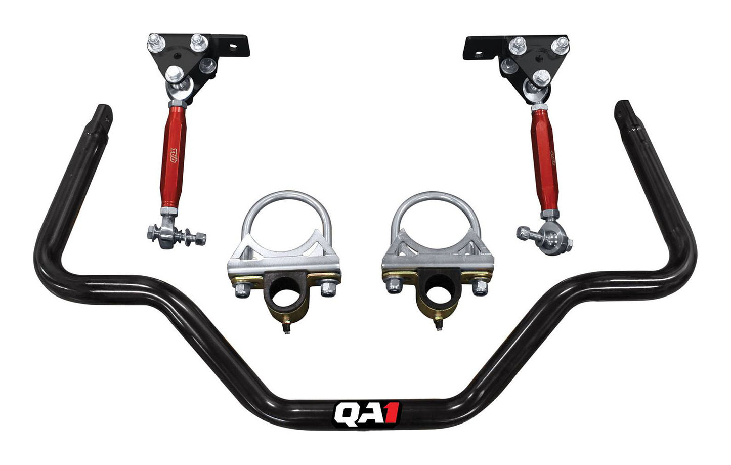 Qa1 Sway Bar - Rear - 1.25 in Diameter - Brackets / End Links / Hardware / Greasable Polyurethane Bushings - Chromoly