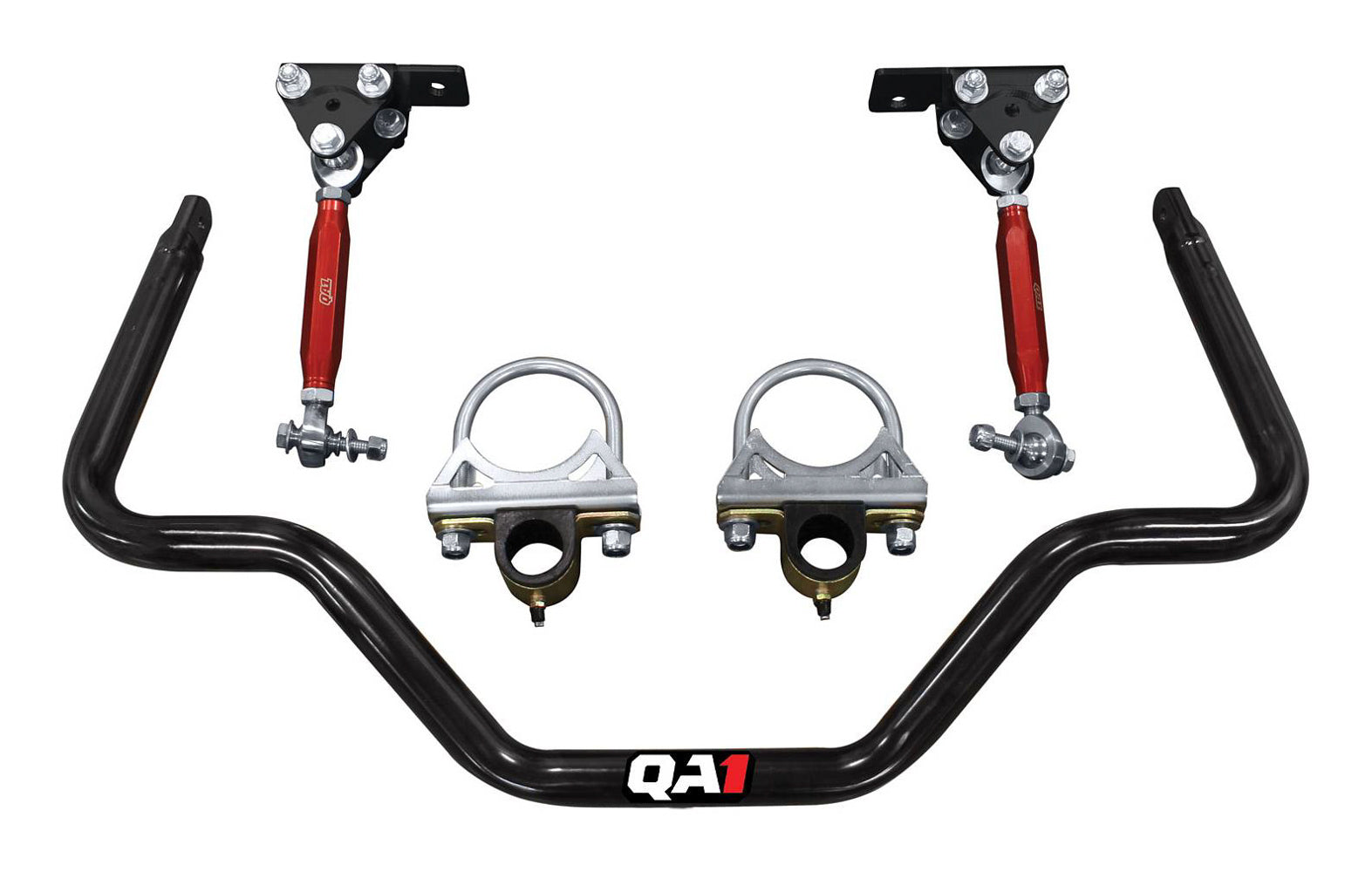 Qa1 Sway Bar - Rear - 1.25 in Diameter - Brackets / End Links / Hardware / Greasable Polyurethane Bushings - Chromoly