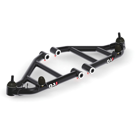 Qa1 Control Arms - Drag Race - Tubular - Lower - Steel - Black Powder Coat - GM F-Body 1982-92 - Pair