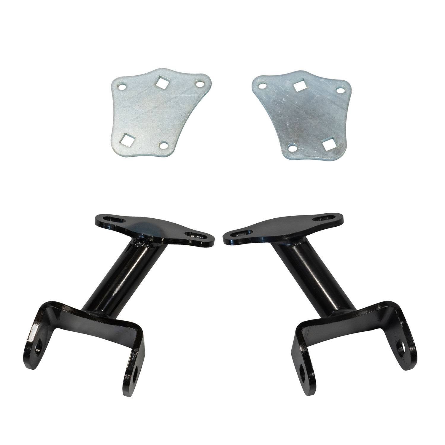 Qa1 Motor Mount - Bolt-On - Steel - Black Powder Coat - Small Block Chevy / Big Block Chevy - GM Fullsize Truck