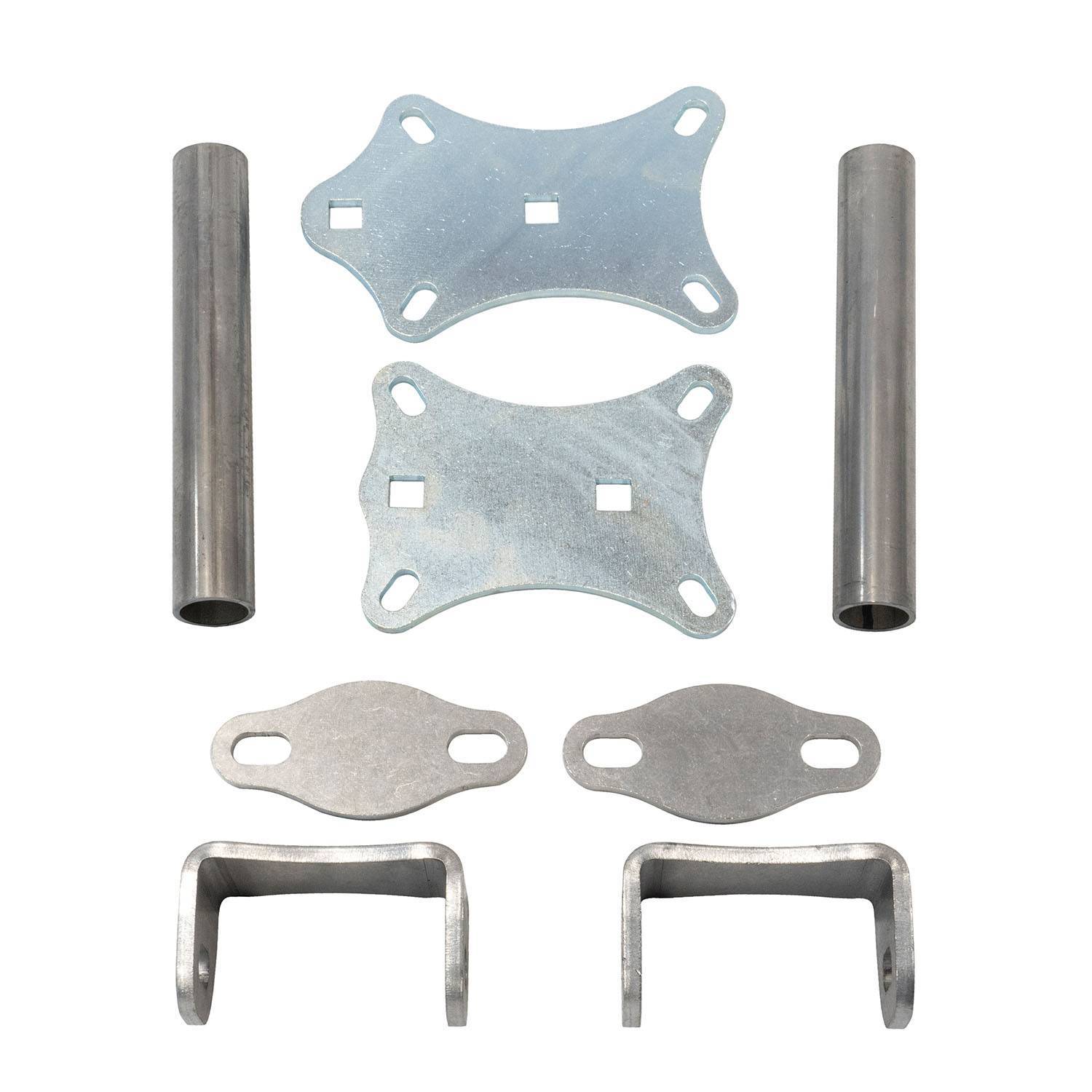 Qa1 Motor Mount - Do-It-Yourself - Weld Together - Bolt-On - Steel - Natural - GM LS-Series / LT-Series - Kit