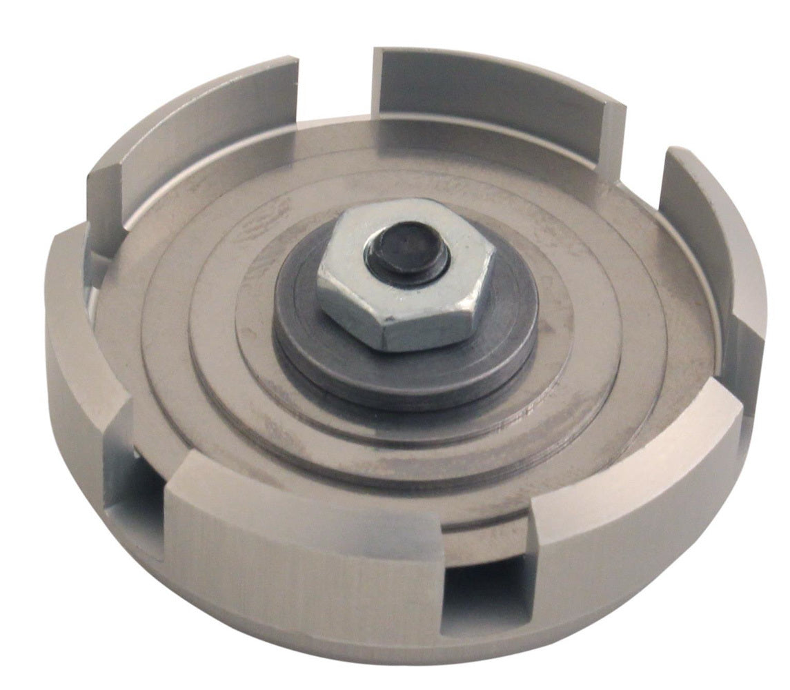 Qa1 Shock Valve - Medium Base - 1.33 in ID - 6 Notch - 10-13 Valving - Steel - Natural - Each