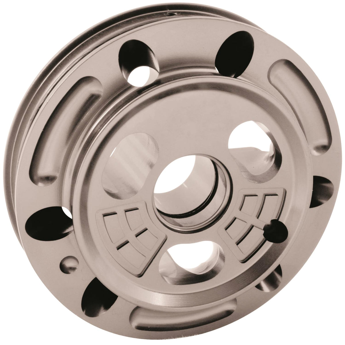 Qa1 Shock Piston - Linear / Digressive - Twintube Style - Aluminum - Gray Anodized - Each