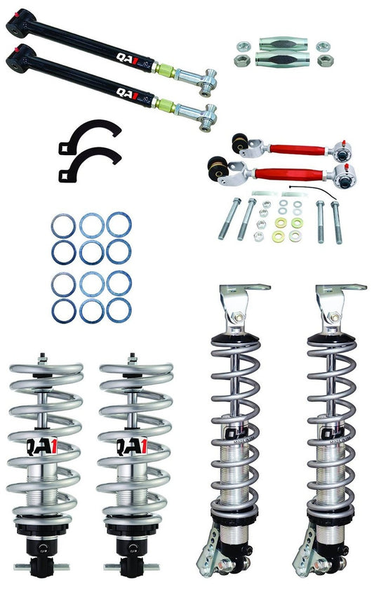 Qa1 Suspension Handling Kit - Level 1 - Coil-Over System / Shocks / Tie Rod Sleeves / Trailing Arms - GM B-Body