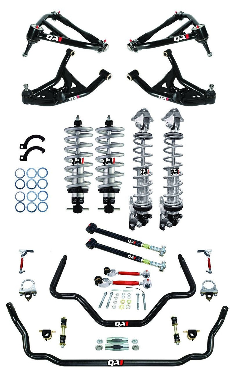 Qa1 Suspension Handling Kit - Level 2 - Bearings / Coil-Over System / Control Arms / Shocks / Sway Bars / Tie Rod