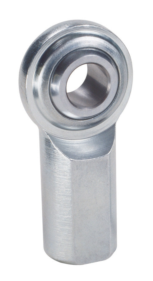 Qa1 Rod End - CF Series - Spherical - 5/8 in Bore - 5/8-18 in Left Hand Female Thread - Steel Ball - Steel - Zinc