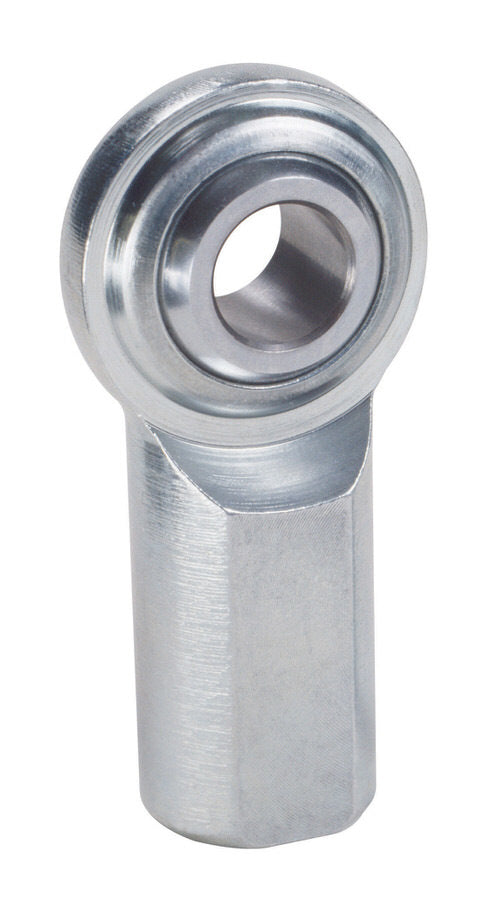 Qa1 Rod End - CF Series - Spherical - 3/8 in Bore - 3/8-24 in Right Hand Female Thread - Steel Ball - Steel - Zinc