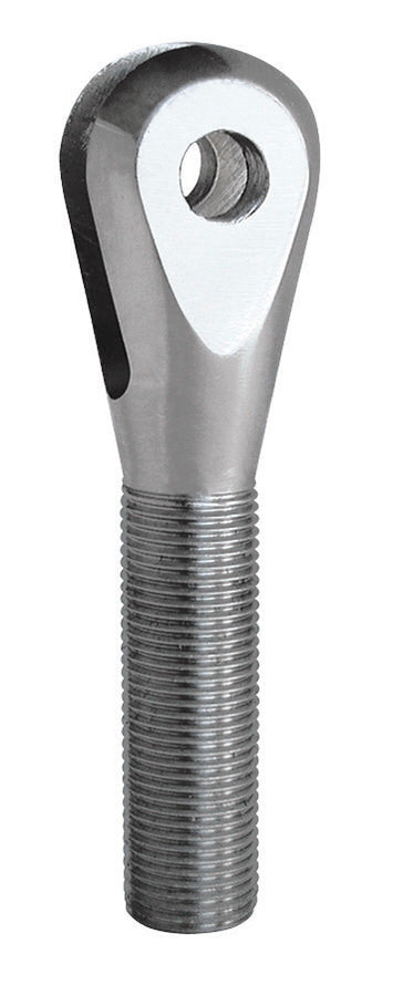 Qa1 Rod End - Clevis - 3/8 in Bore - 1/2-20 in Left Hand Male Thread - 1/4 in Slot - Steel - Zinc Oxide - Each