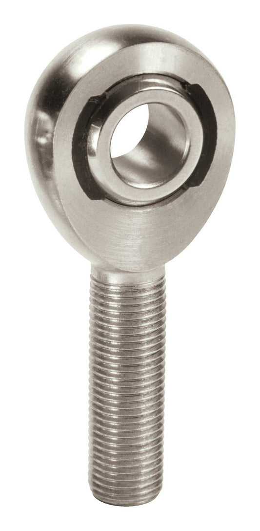 Qa1 Rod End - EXM Series - Spherical - 3/4 in Bore - 3/4-16 in Left Hand Male Thread - PTFE Lined - Steel Ball - Steel