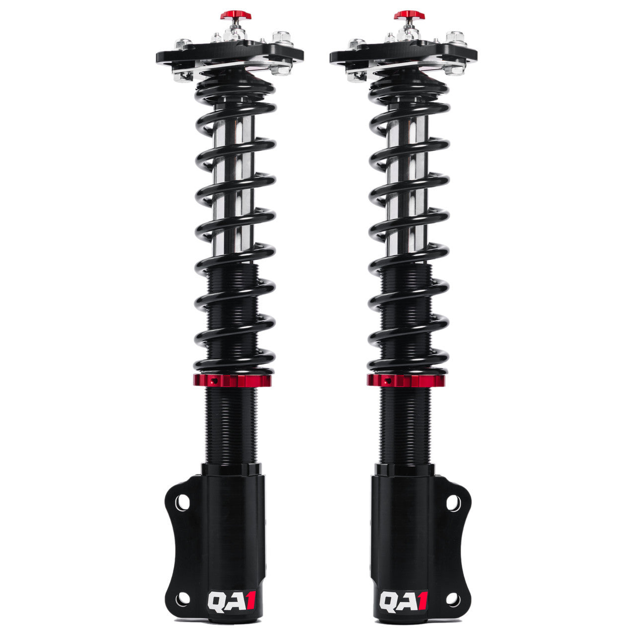 Qa1 Strut - Proma Star - Twintube - Front - Double Adjustable - 200 lb/in Spring Rate - Aluminum - Black Anodized -