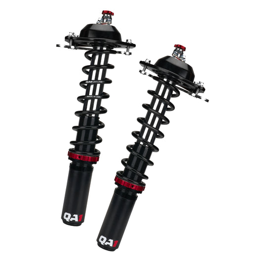 Qa1 Strut - Proma Star - Twintube - Front - Double Adjustable - 170 lb/in Spring Rate - Aluminum - Black Anodized - GM