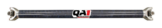 Qa1 Drive Shaft - Dirt Late Model - 39 in Long - 2.25 in OD - 1310 U-Joints - Carbon Fiber - Universal - Each