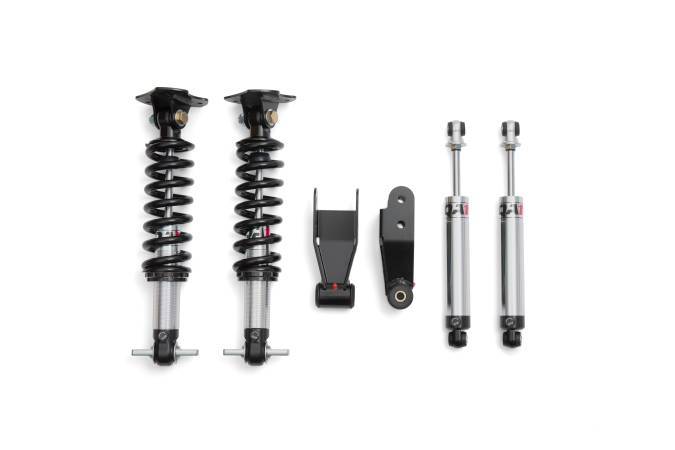 Qa1 Lowering Kit - 3 in Front / 3 in Rear - Single Adjustable - Shocks / Struts / Shackles / Hardware - 4WD - GM
