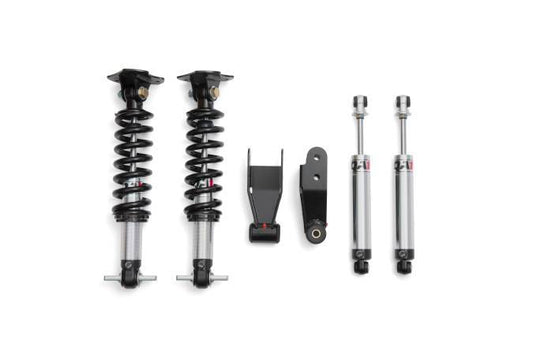 Qa1 Lowering Kit - 3 in Front / 3 in Rear - Single Adjustable - Shocks / Struts / Shackles / Hardware - 4WD - GM