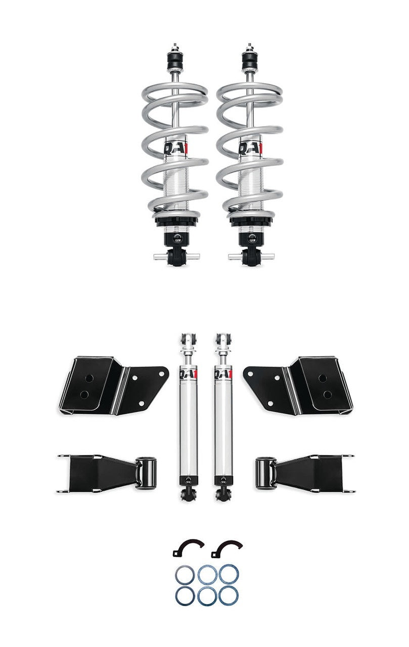 Qa1 Lowering Kit - 0 to 2 in Front / 2 to 4 in Rear - Single Adjustable - Shocks / Struts / Shackles / Brackets /