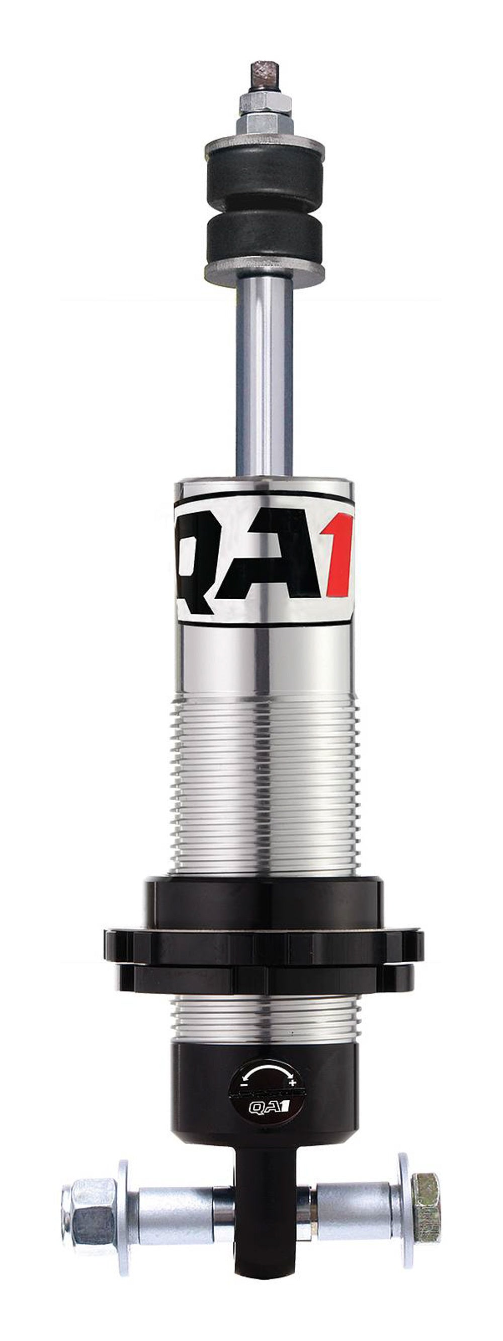 Qa1 Shock - R-Series - Twintube - 7.625 in Compressed / 11.00 in Extended - 2.00 in OD - Steel - Clear Anodized - Each
