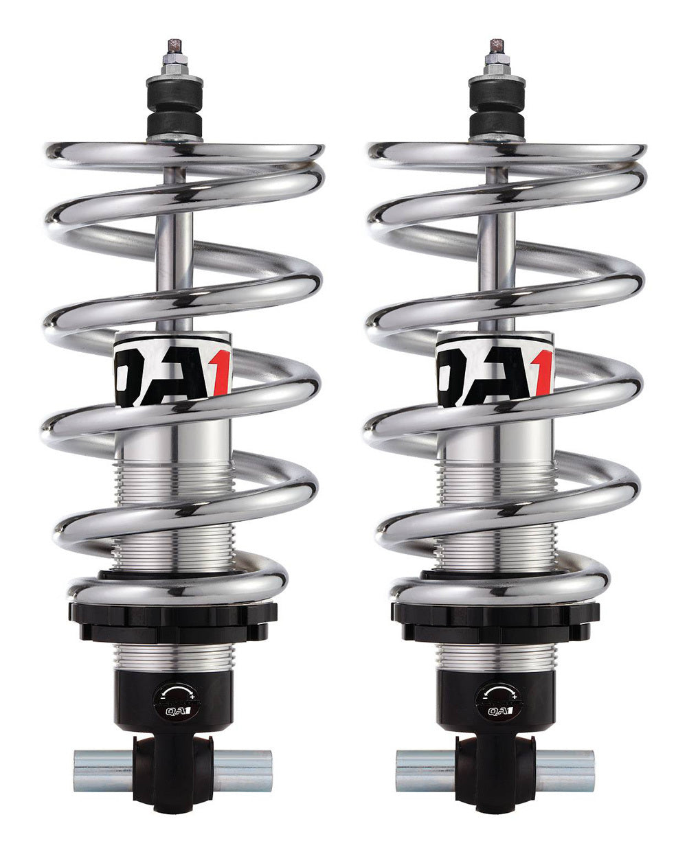 Qa1 Coil-Over Shock Kit - Pro Coil R Series - Twintube - Single Adjustable - 500 lb/in Spring Rate - Front - Ford