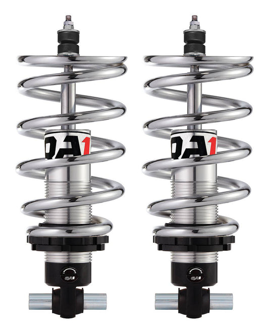 Qa1 Coil-Over Shock Kit - Pro Coil R Series - Twintube - Single Adjustable - 500 lb/in Spring Rate - Front - Ford