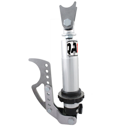 Qa1 Shock Mount - Adjustable - Weld-On - 3 in Axle Tube Mount - Rear - Driver / Passenger - Steel - Natural - Pair