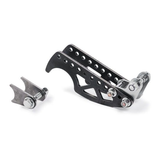 Qa1 Shock Mount - Adjustable - 9 in Height Adjustment - Weld-On - 3 in Axle Tube Mount - Rear - Driver / Passenger -