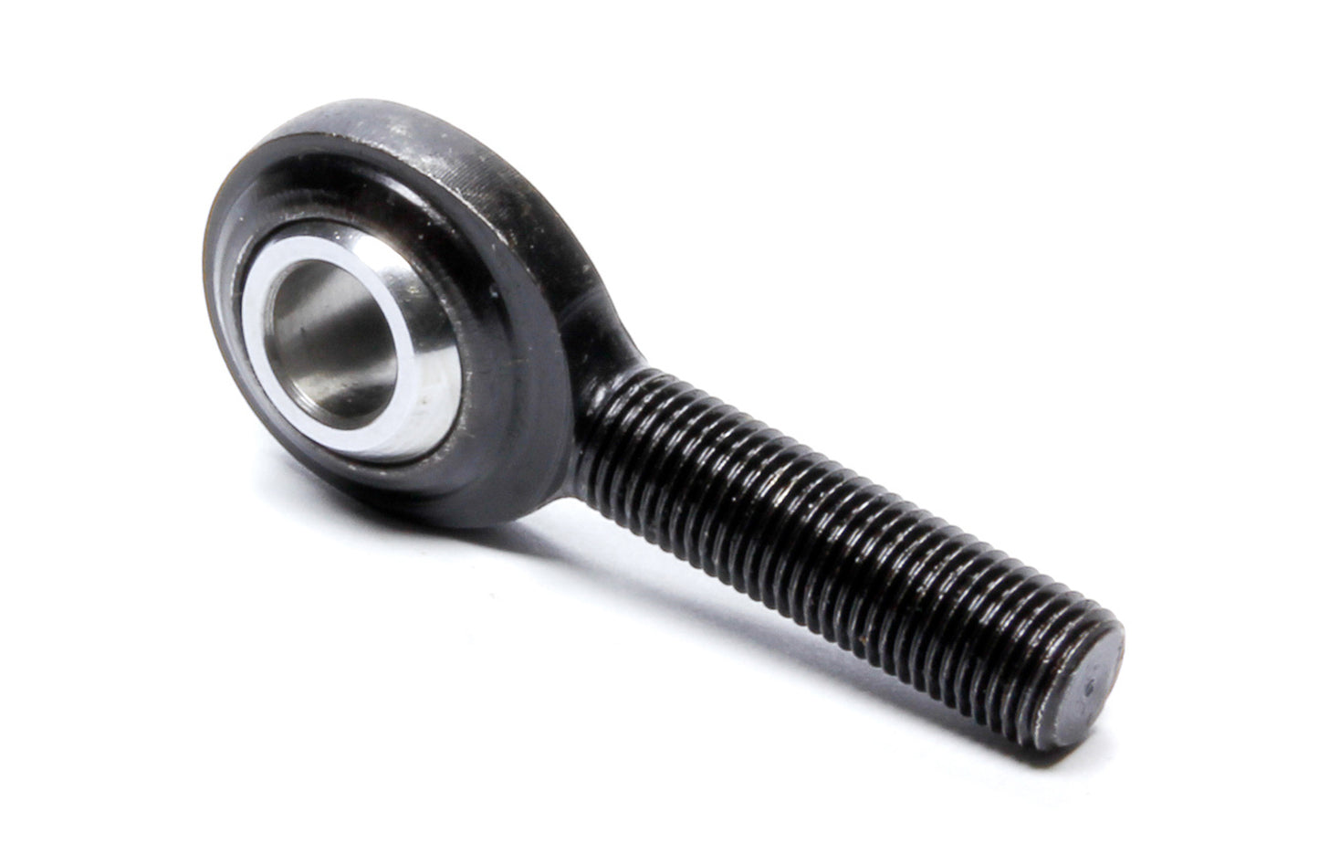 Qa1 Rod End - PCM Series - Spherical - 1/2 in Bore - 1/2-20 in Left Hand Male Thread - Steel Ball - Chromoly - Black
