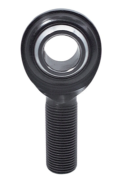 Qa1 Rod End - PCM Series - Spherical - 1/2 in Bore - 1/2-20 in Right Hand Male Thread - Steel Ball - Chromoly - Black