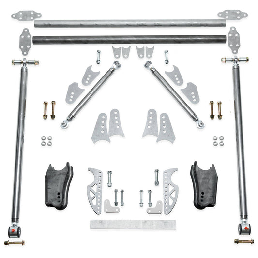 Qa1 Suspension Handling Kit - 4-Link System - Brackets / Crossmember / Coil-Over Crossmember / Hardware / Trailing