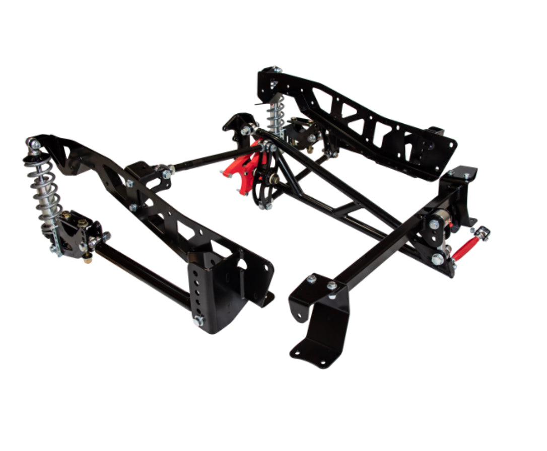 Qa1 Rear Suspension Kit - Bolt-On - Bushings / Crossmember / Lower Bars / Shocks / Springs / Hardware Included -