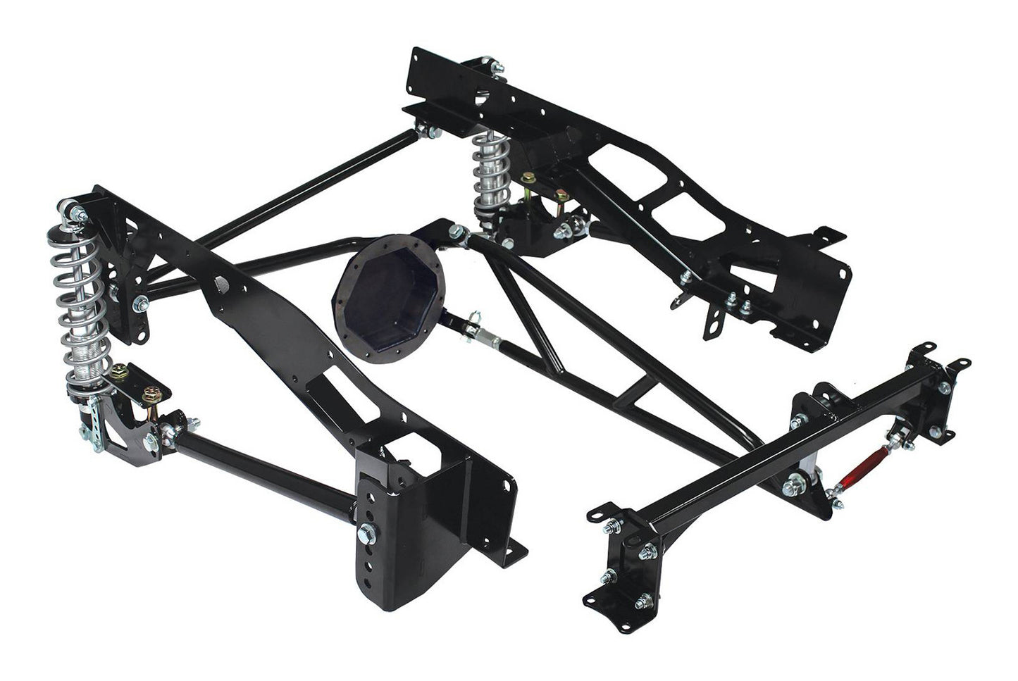 Qa1 Rear Suspension Kit - Single Adjustable - 200 lb/in Spring Rate - Crossmember / Panhard Bar / Shocks / Springs /