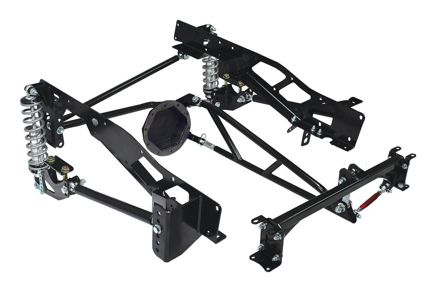 Qa1 Rear Suspension Kit - Single Adjustable - 200 lb/in Spring Rate - Crossmember / Panhard Bar / Shocks / Springs /