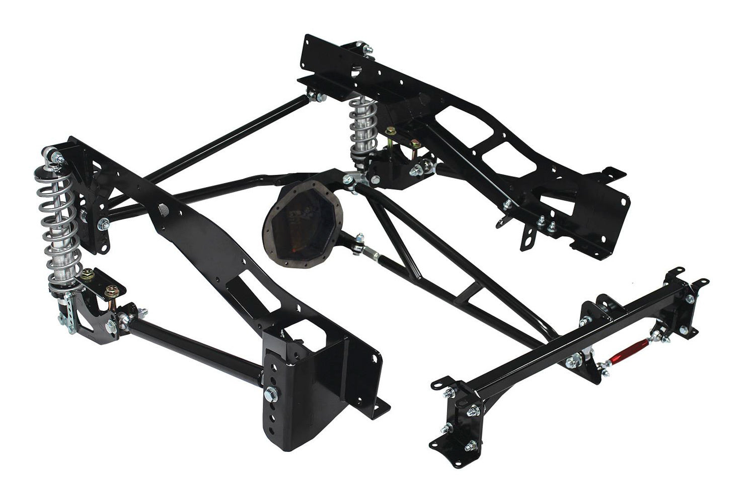 Qa1 Rear Suspension Kit - Single Adjustable - 200 lb/in Spring Rate - Crossmember / Panhard Bar / Shocks / Springs /