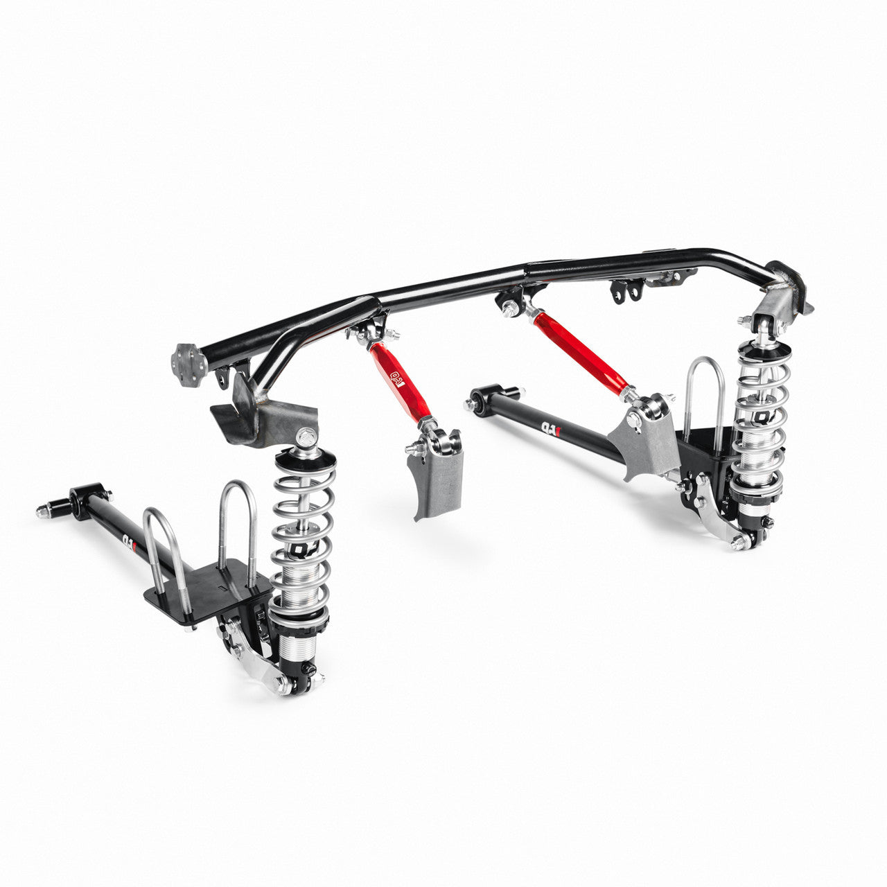 Qa1 Rear Suspension Kit - Single Adjustable - 170 lb/in Spring Rate - Crossmember / Shocks / Springs / Trailing Arms -